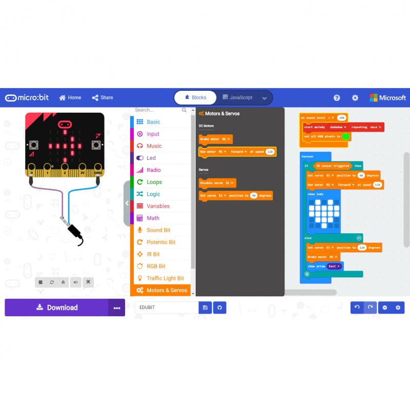 EDU:BIT Learning & Project Kit for micro:bit - The Pi Hut