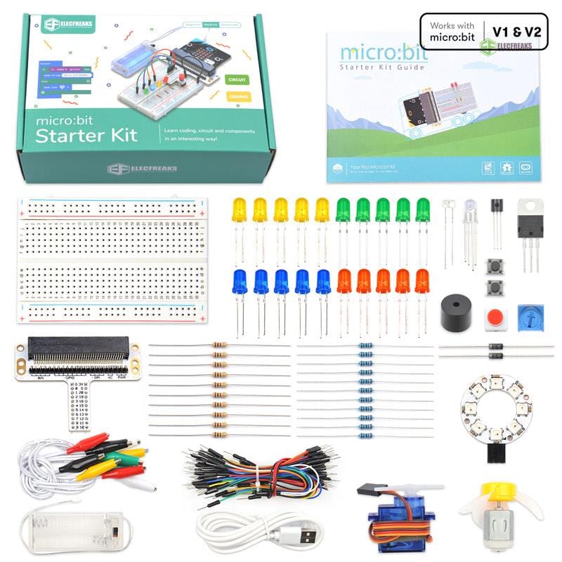 Elecfreaks micro:bit Starter Kit (micro:bit not included) - The Pi Hut