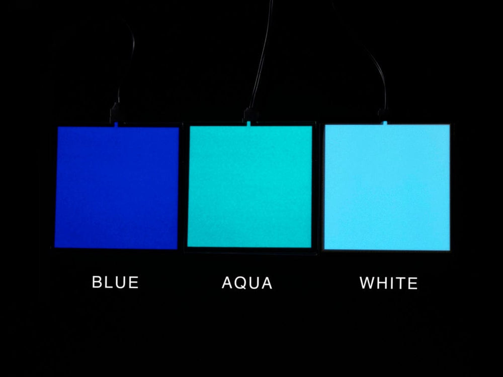 Electroluminescent (EL) Panel - 10cm x 10cm Blue - The Pi Hut