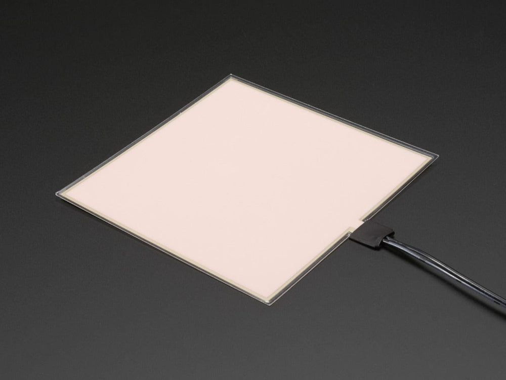Electroluminescent (EL) Panel - 10cm x 10cm White - The Pi Hut