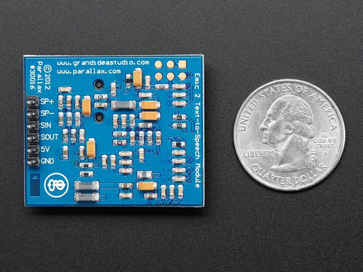 Emic 2 Text-to-Speech module - The Pi Hut