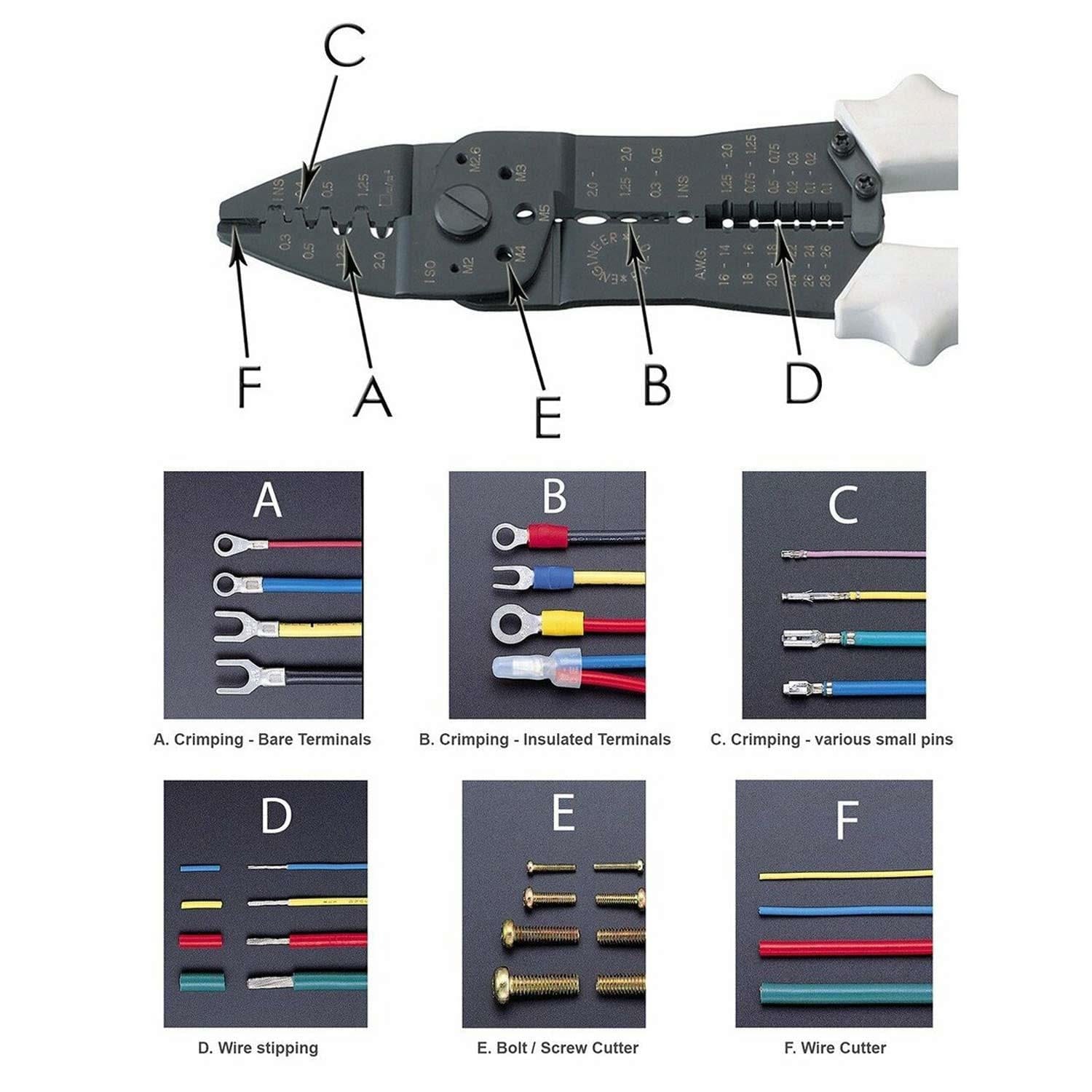 Engineer 6-in-1 Crimping/Wiring Multi-tool - The Pi Hut