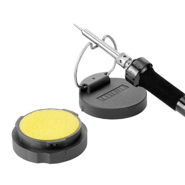 ENGINEER SS-05 Soldering Iron Tip Cleaner - Portable, With Sponge & Stand, Made In Japan 2 thumbnail image