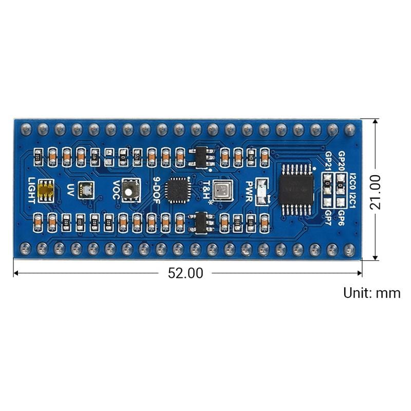 Environment Sensor Module for Raspberry Pi Pico - The Pi Hut