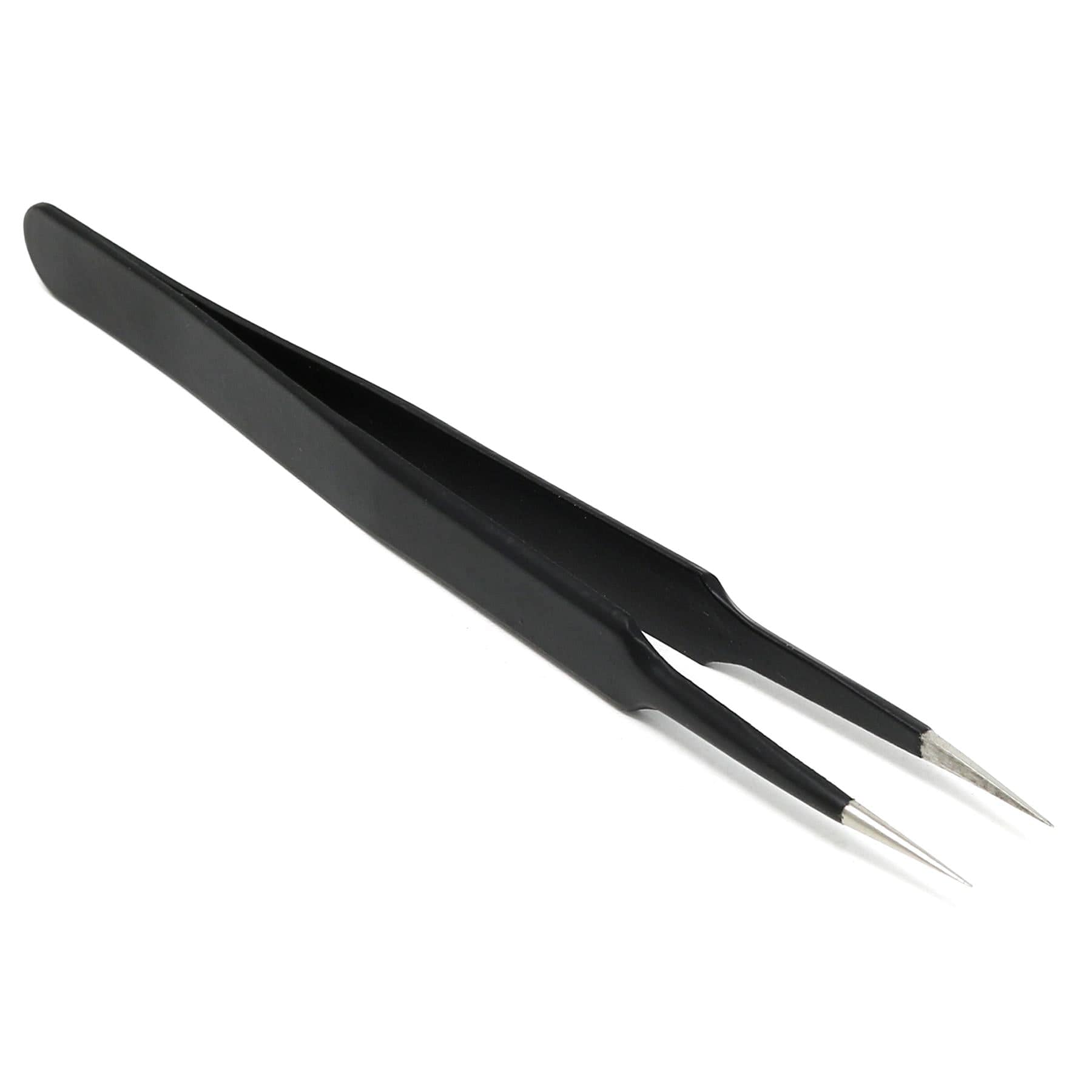 ESD-safe Fine Tip Square Edge Tweezers - 120mm - The Pi Hut