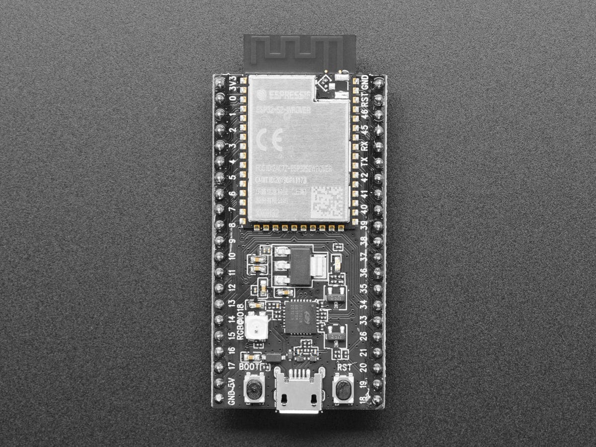 ESP32-S2 Saola 1R Dev Kit featuring ESP32-S2 WROVER - The Pi Hut