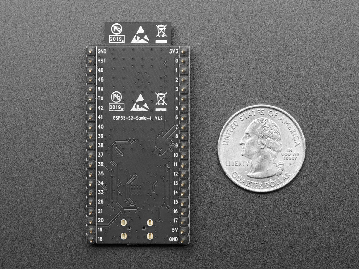 ESP32-S2 Saola 1R Dev Kit featuring ESP32-S2 WROVER - The Pi Hut