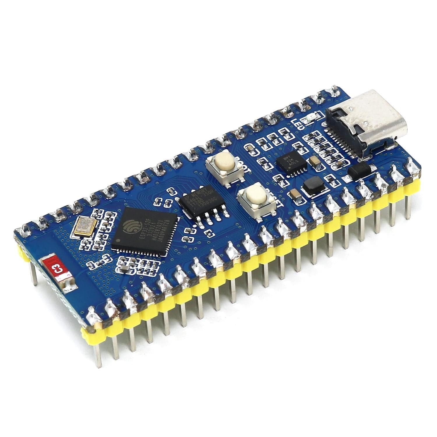 ESP32-S2 WiFi Development Board (Pico Format) - The Pi Hut