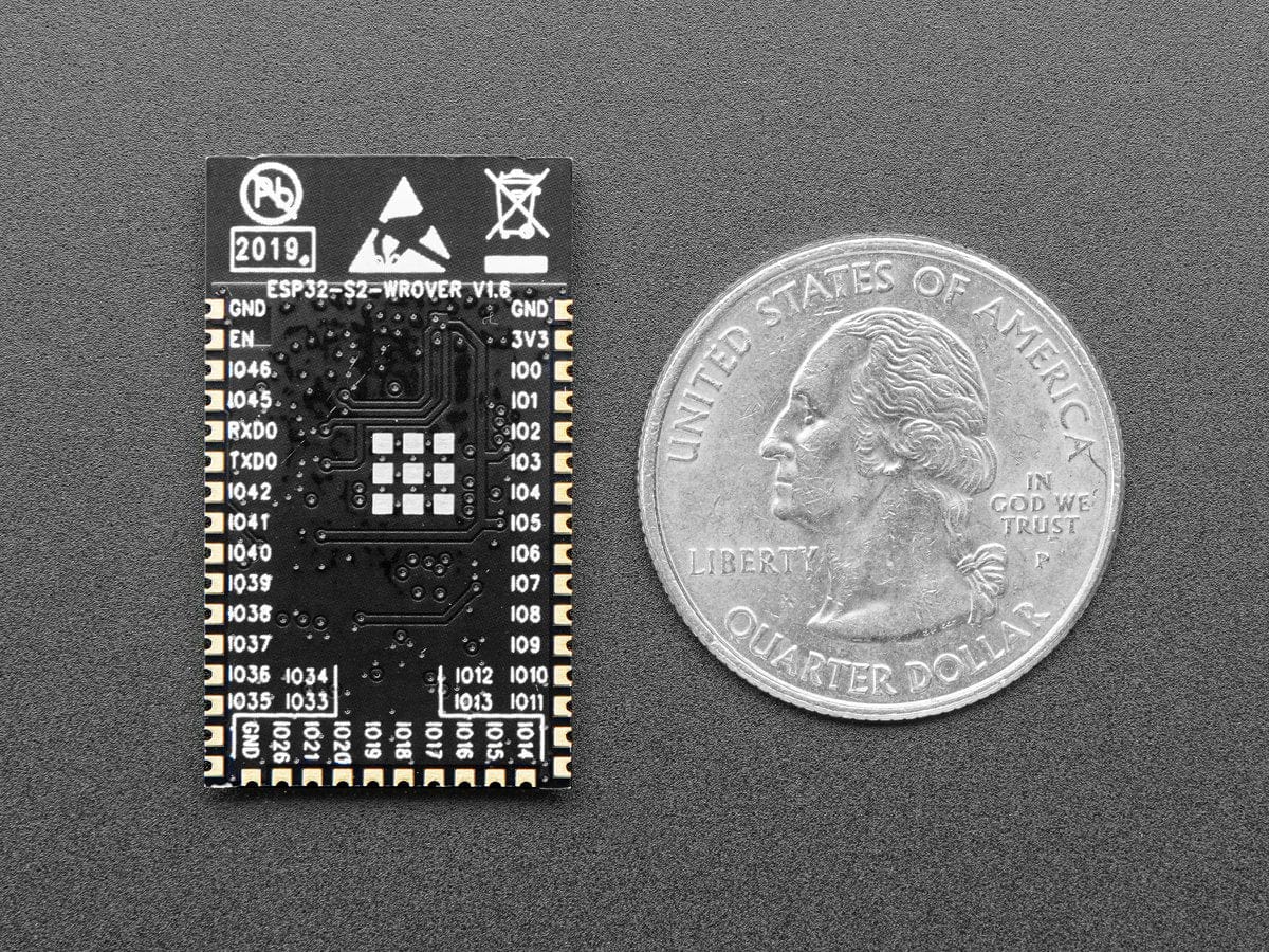 ESP32-S2-WROVER Module - 4 MB flash and 2 MB PSRAM - The Pi Hut