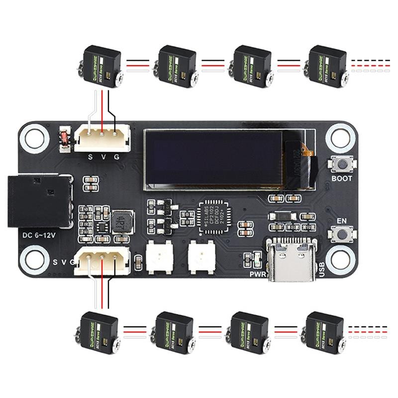 ESP32 Servo Driver with WiFi and Bluetooth - The Pi Hut