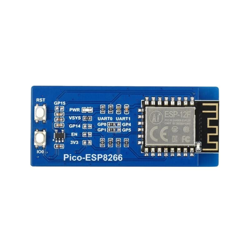 ESP8266 WiFi Module for Raspberry Pi Pico - The Pi Hut