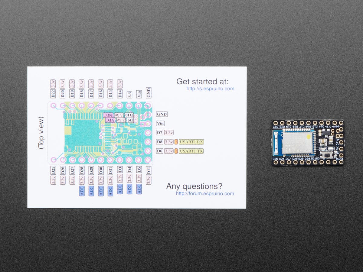 Espruino MDBT42Q Breakout - The Pi Hut