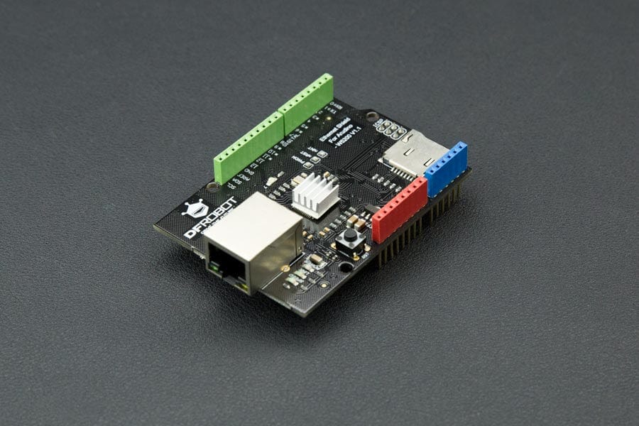 Ethernet Shield for Arduino - W5200 - The Pi Hut