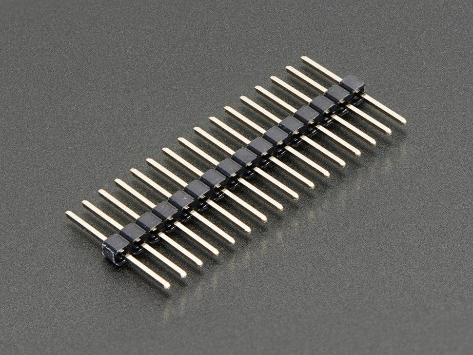 Extra-long break-away 0.1" 16-pin strip male header (5 pieces) - The Pi Hut