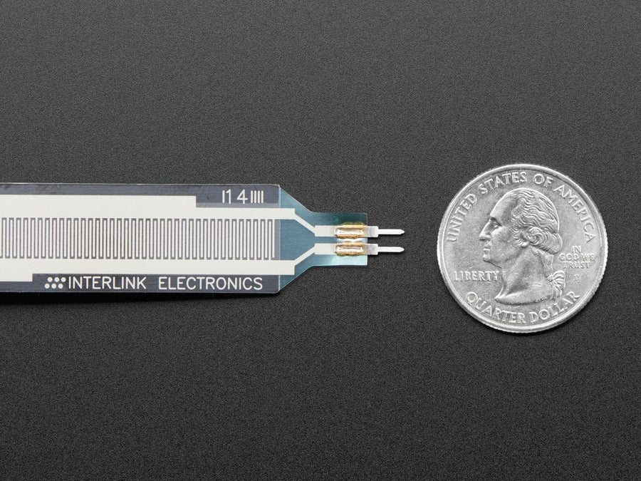 Extra-long Force-sensitive Resistor (FSR) (Interlink 408) - The Pi Hut