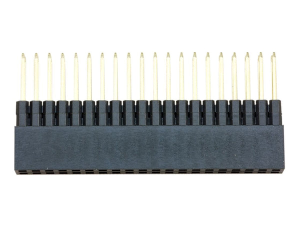 2x20 Socket Riser Header for Raspberry Pi HATs and Bonnets | The Pi Hut