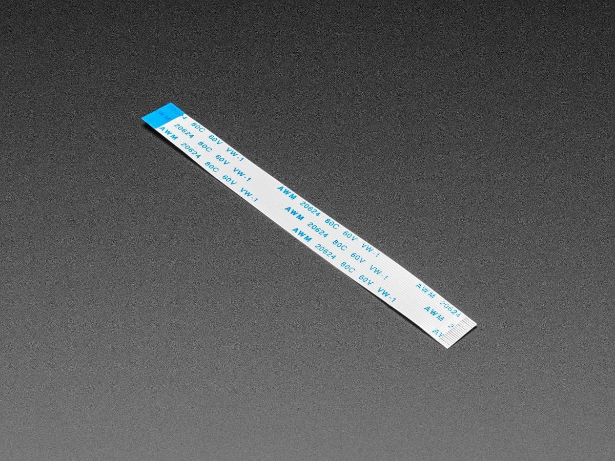 EYESPI Cable - 18 Pin 100mm long Flex PCB (FPC) A-B type - The Pi Hut