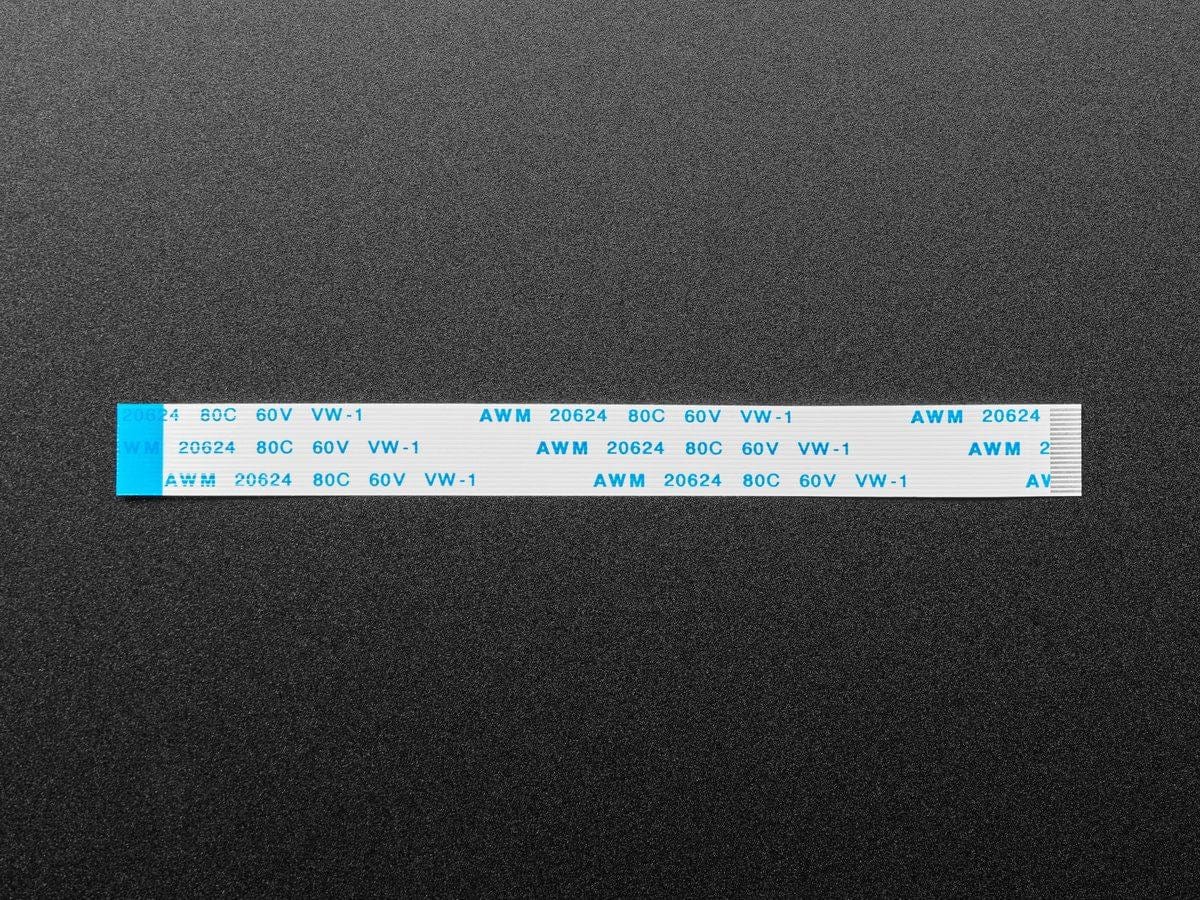 EYESPI Cable - 18 Pin 100mm long Flex PCB (FPC) A-B type - The Pi Hut