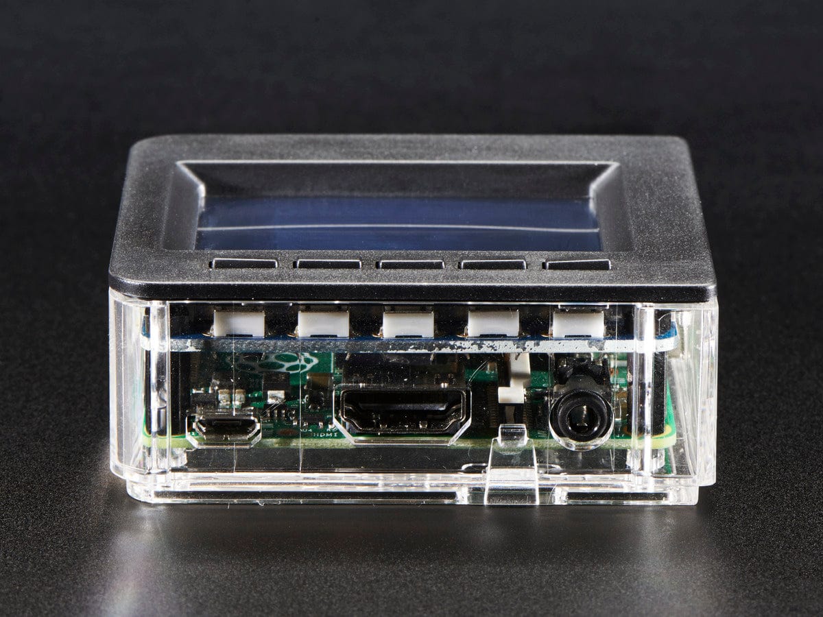Faceplate and Buttons Pack for 2.4" PiTFT HAT - Raspberry Pi A+ - The Pi Hut