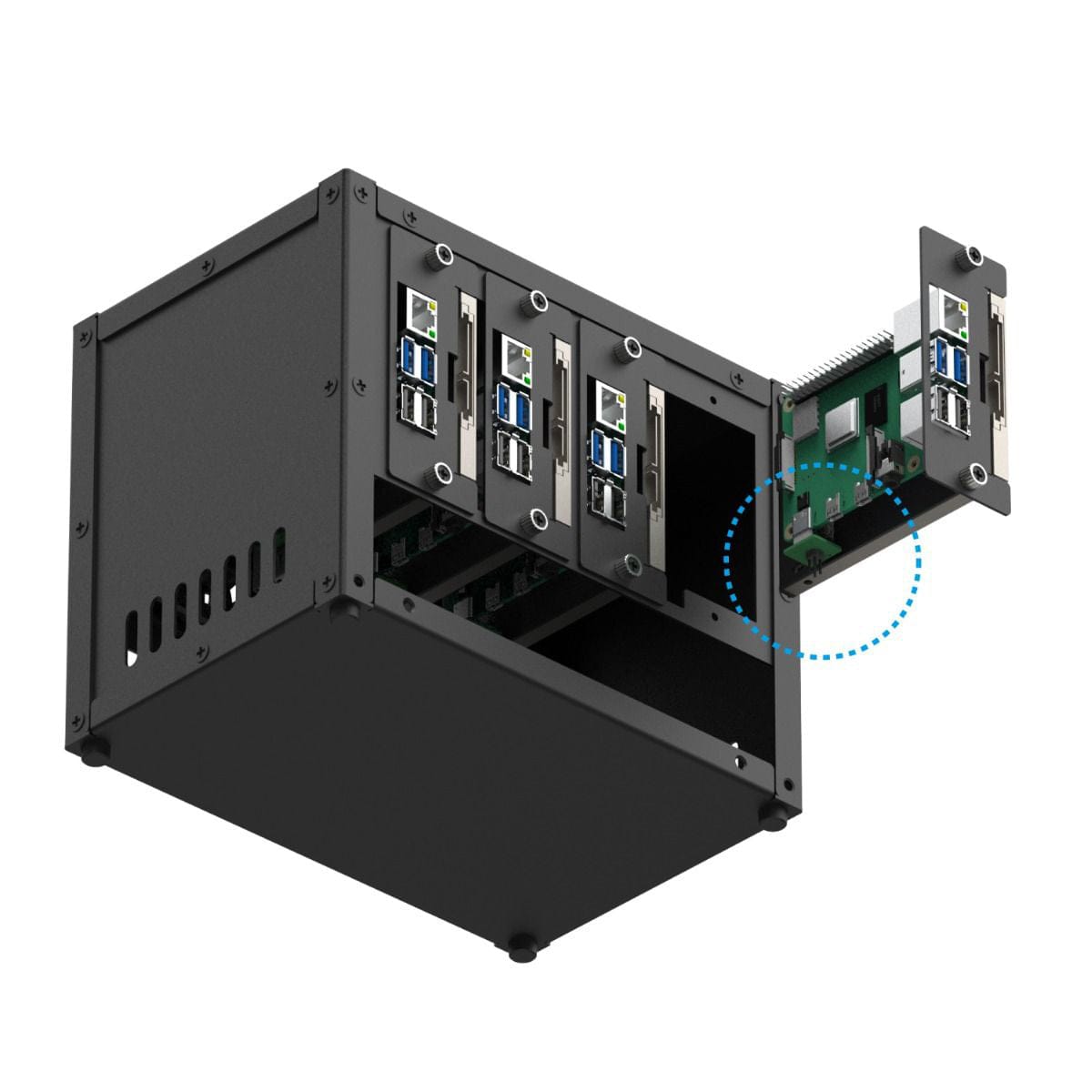 Fan Adapter for Upgraded Complete Cluster Enclosure - The Pi Hut