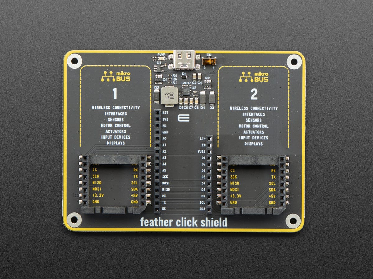 Feather Click Shield by MikroElektronika - The Pi Hut