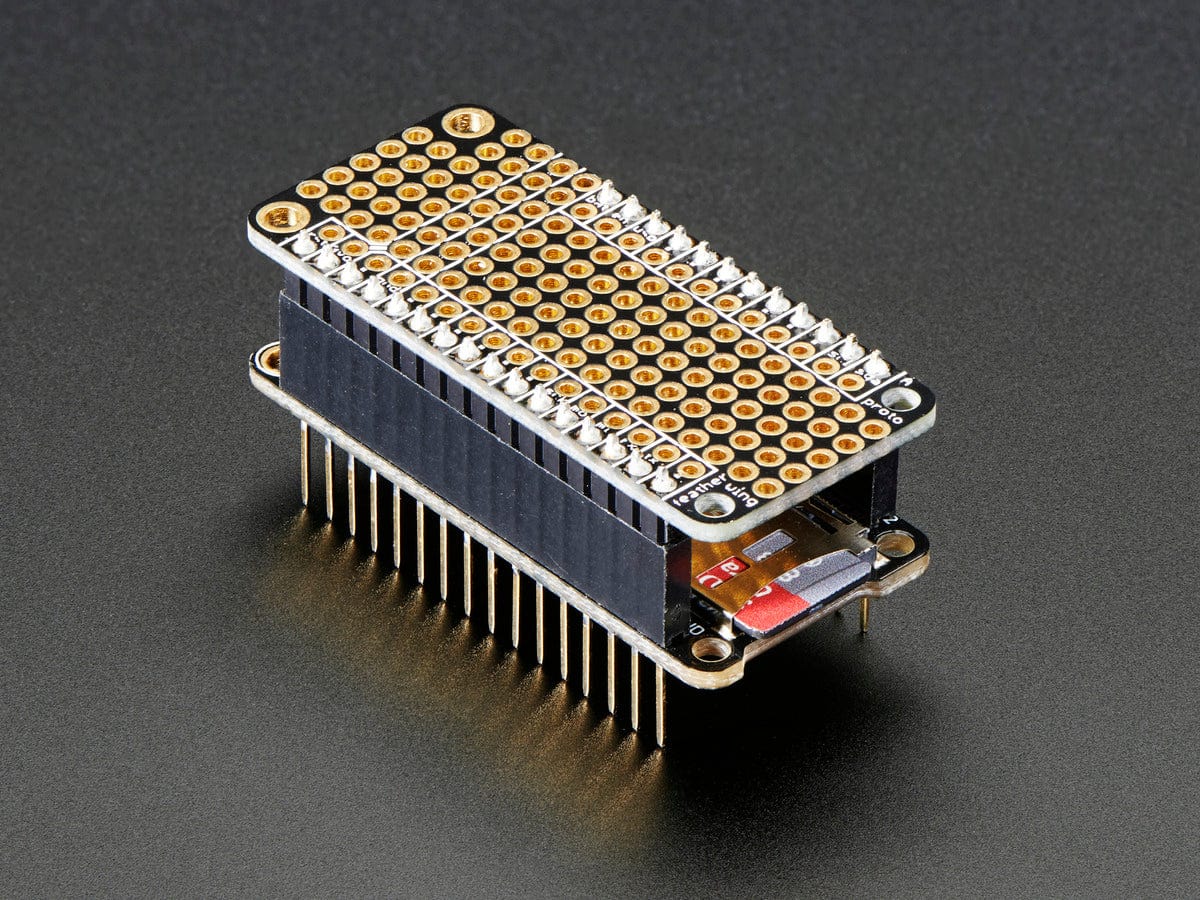 FeatherWing Proto - Prototyping Add-on For All Feather Boards - The Pi Hut