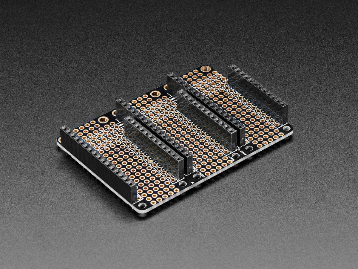 FeatherWing Tripler Mini Kit - Prototyping Add-on For Feathers - The Pi Hut