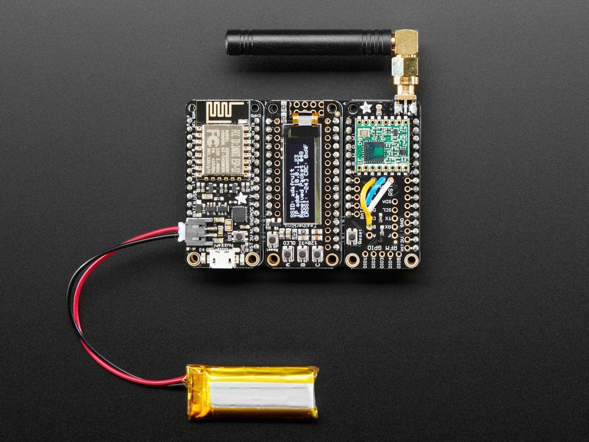 FeatherWing Tripler Mini Kit - Prototyping Add-on For Feathers - The Pi Hut