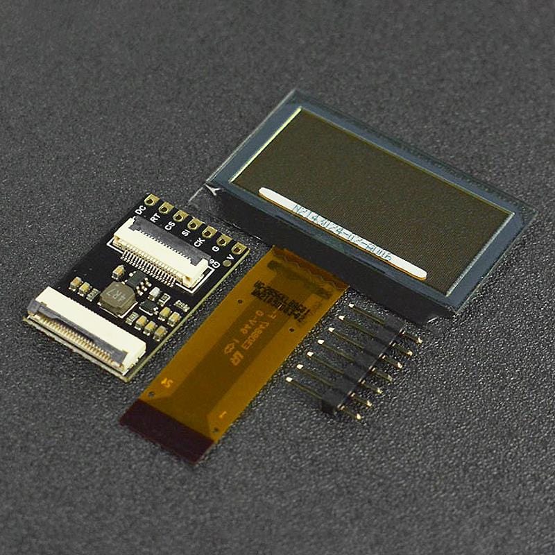 Fermion: 1.51” OLED Transparent Display with Converter - The Pi Hut