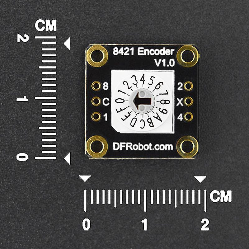 Fermion: 8421 Encoder (Vertical) - The Pi Hut