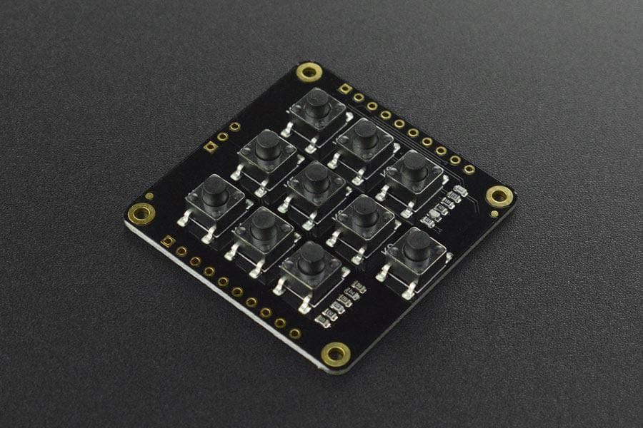 Fermion: ADKey Board -10 Keys (Breakout) - The Pi Hut