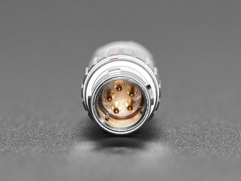 FGG.0B Quick Connect 5 Pin Plug - 9mm Outer Diameter - The Pi Hut