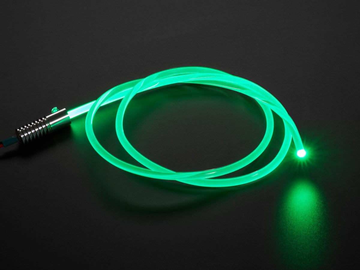 Fiber Optic Light Source - 1 Watt - Green - The Pi Hut