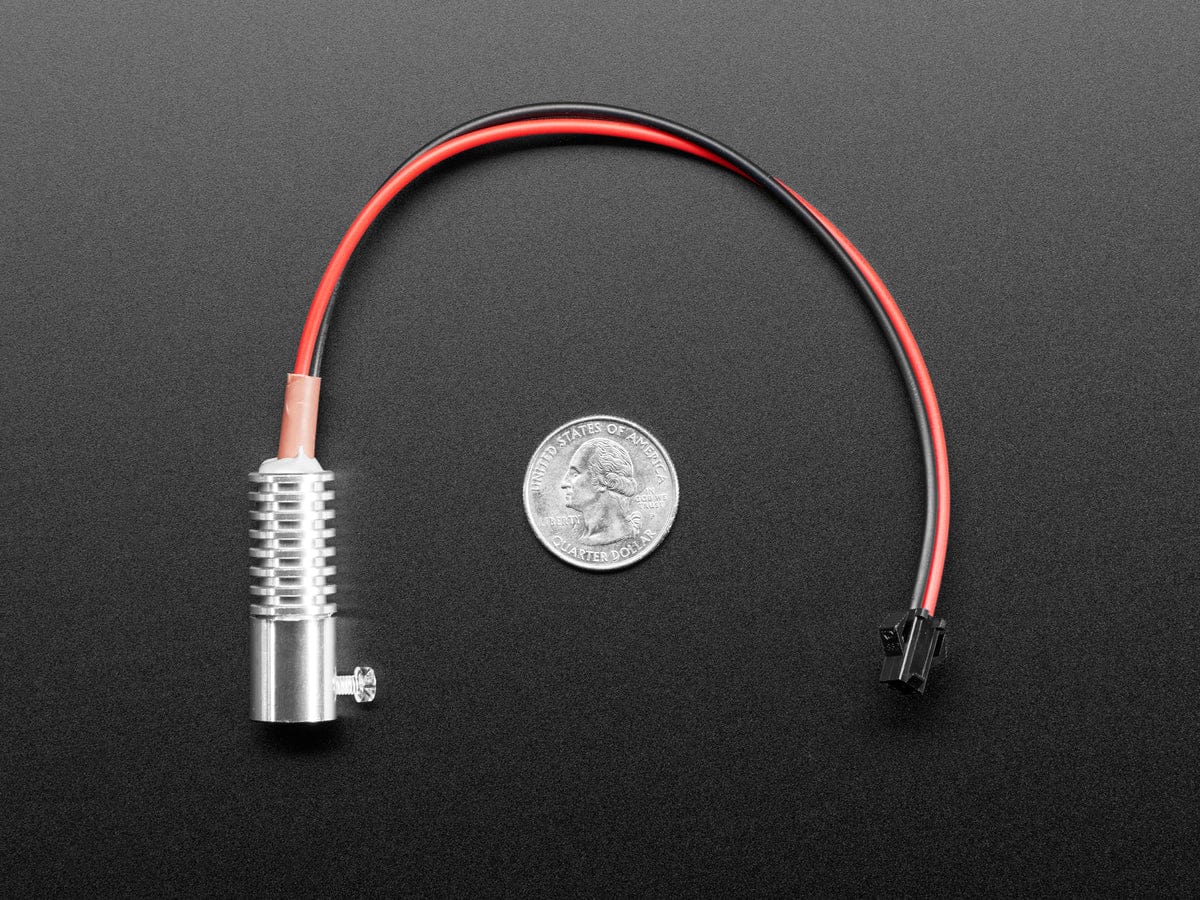 Fiber Optic Light Source - 1 Watt - Pink - The Pi Hut