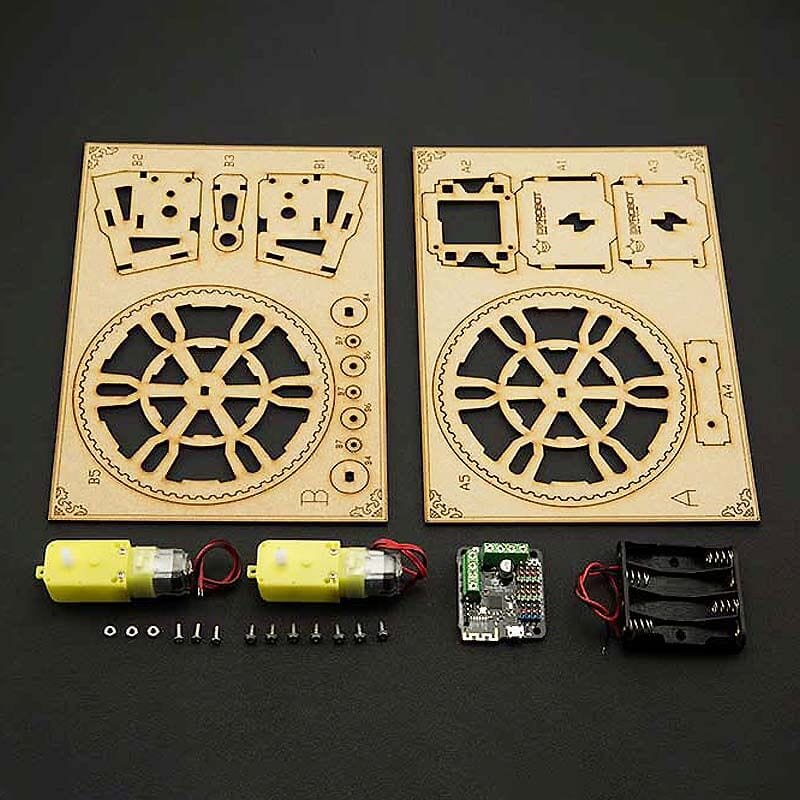 Flamewheel - A 2WD Remote Control Robot - The Pi Hut