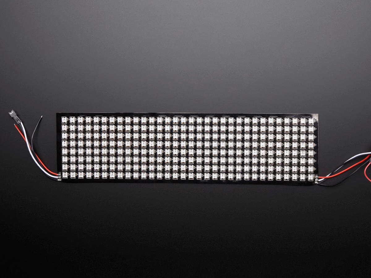 Flexible 8x32 NeoPixel RGB LED Matrix - The Pi Hut