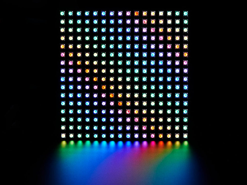 Flexible Adafruit DotStar Matrix 16x16 - 256 RGB LED Pixels - The Pi Hut