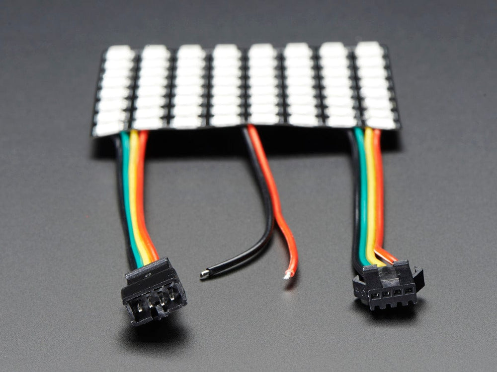 Flexible Adafruit DotStar Matrix 8x8 - 64 RGB LED Pixels - The Pi Hut