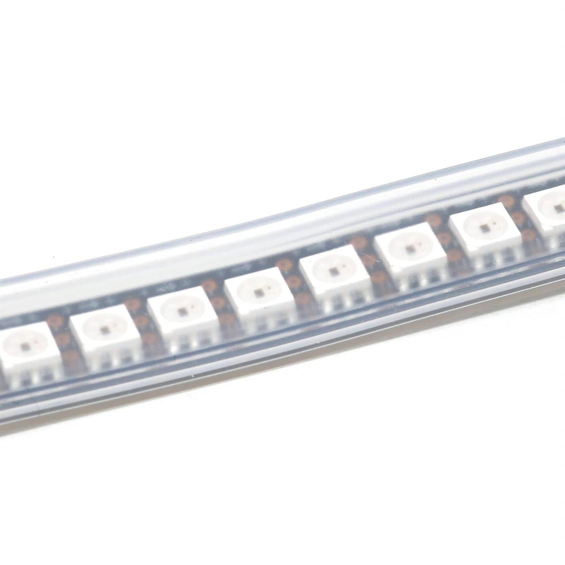 Flexible RGB LED Strip (DotStar/APA102/SK9822 Compatible) - 144 LED/Metre - The Pi Hut