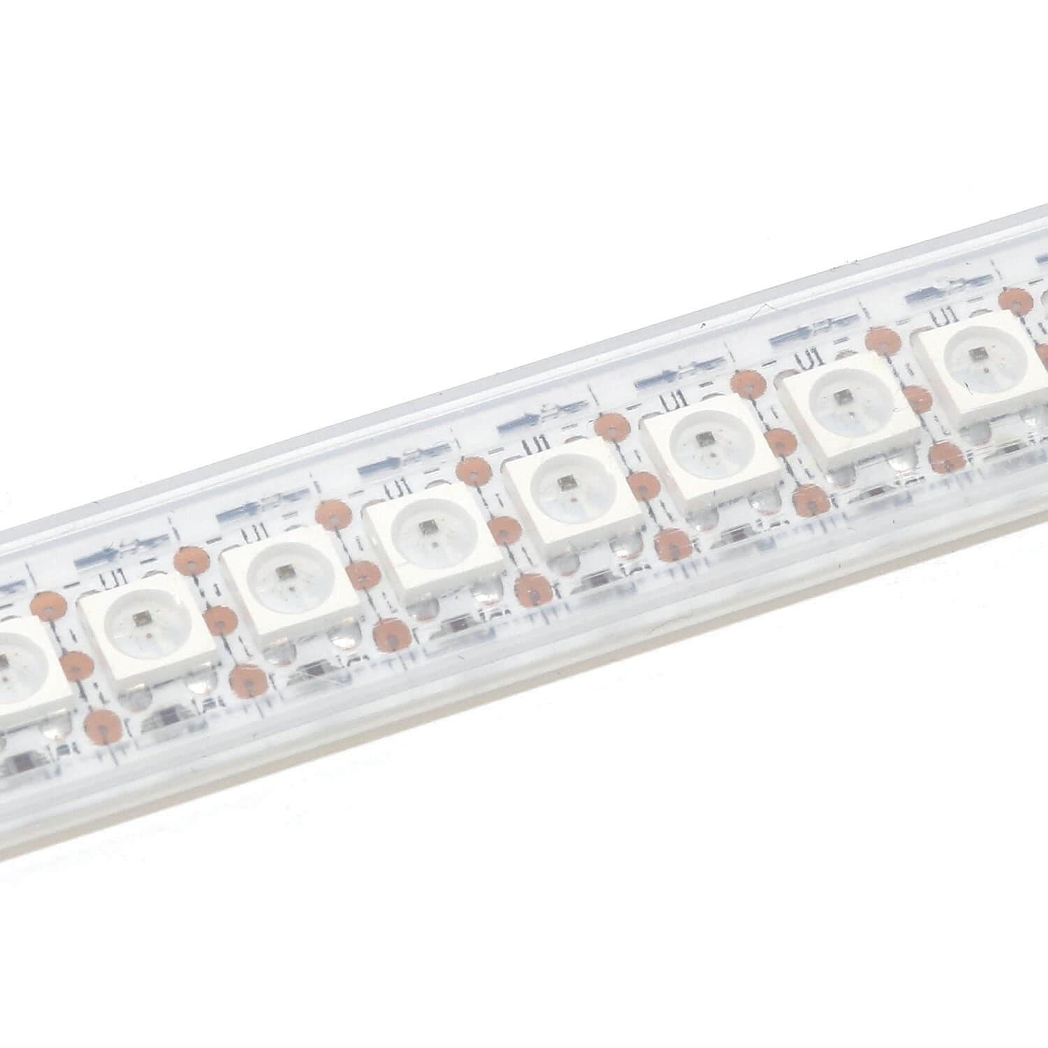 Flexible RGB LED Strip (NeoPixel/WS2812/SK6812 compatible) - 144 LED/Metre - The Pi Hut