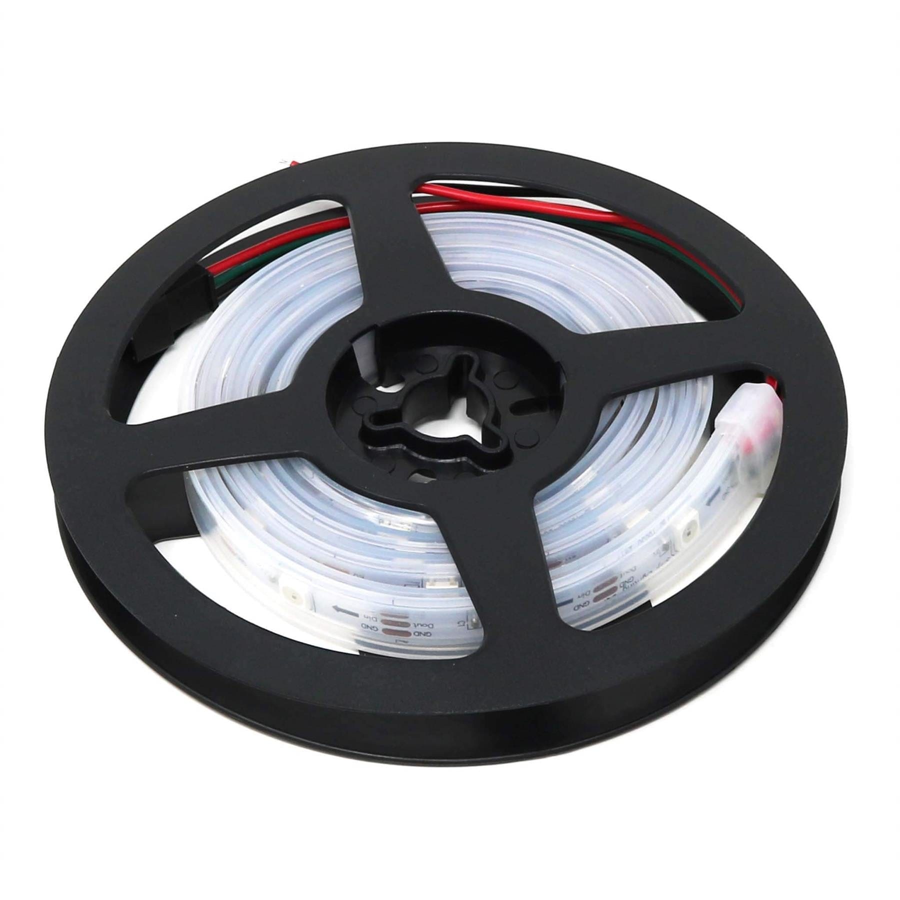 Flexible RGB LED Strip (NeoPixel/WS2812/SK6812 compatible) - 30 LED/Metre - The Pi Hut