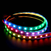 Flexible RGB LED Strip (NeoPixel/WS2812/SK6812 compatible) - 60 LED/Metre - The Pi Hut