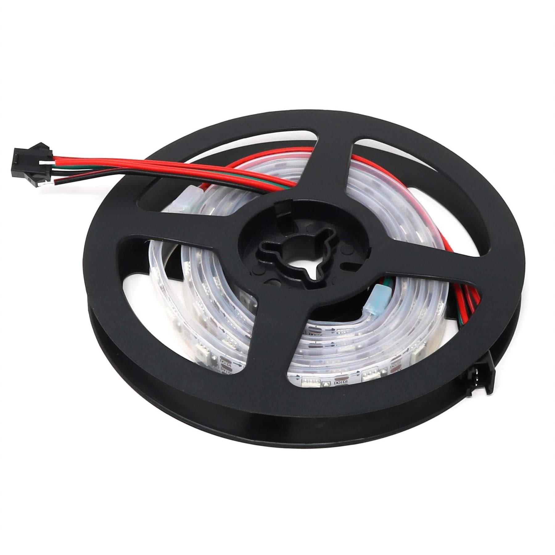 Flexible RGB LED Strip (NeoPixel/WS2812/SK6812 compatible) - 60 LED/Metre - The Pi Hut