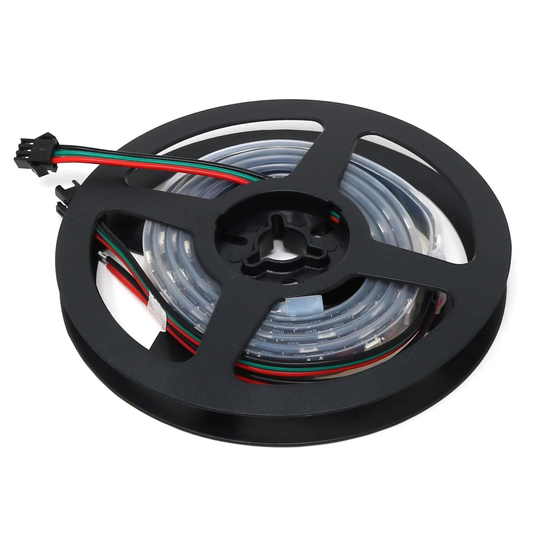 Flexible RGB LED Strip (NeoPixel/WS2812/SK6812 compatible) - 60 LED/Metre - The Pi Hut