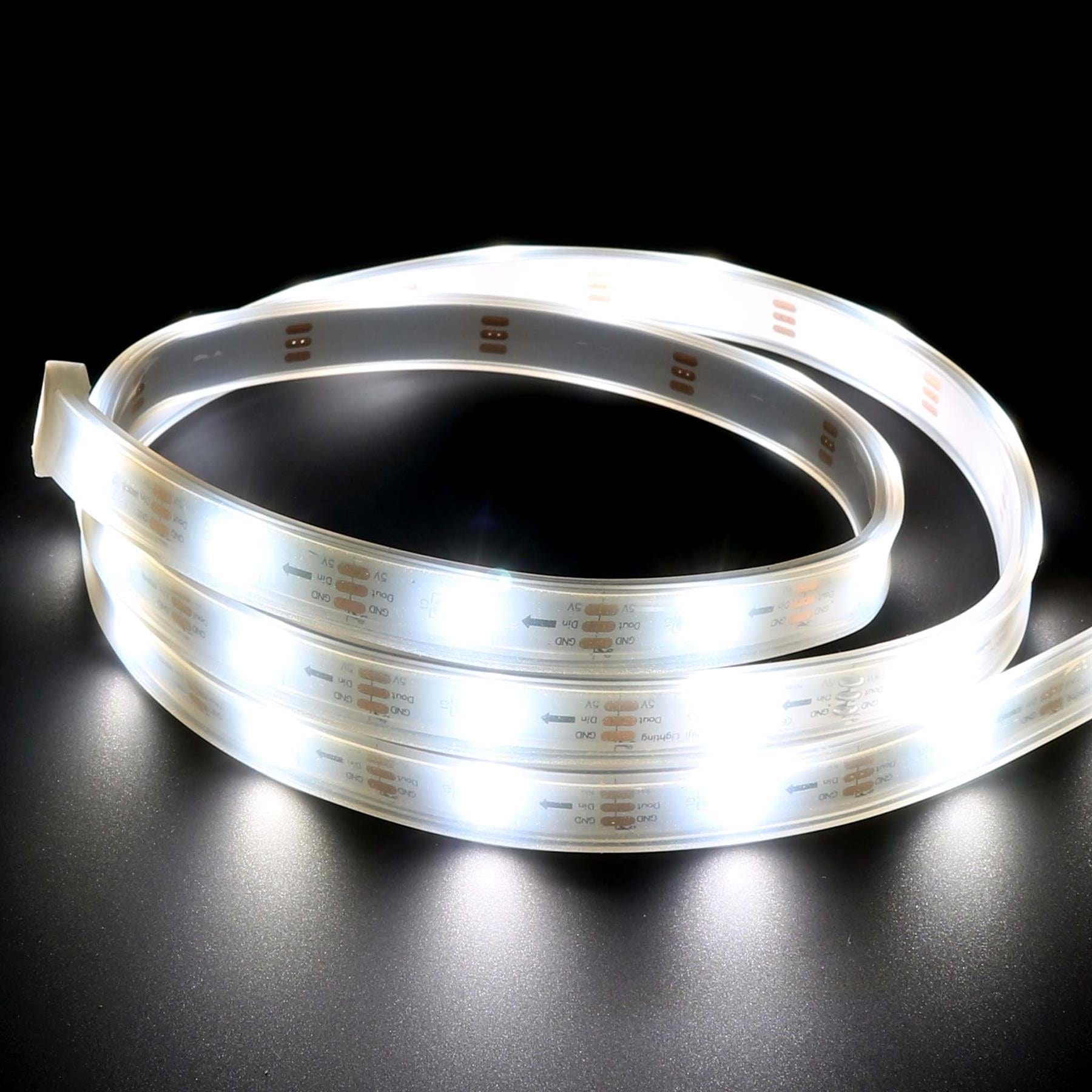 Flexible RGBW LED Strip (NeoPixel/WS2812/SK6812 compatible) - 30 LED/Metre - The Pi Hut