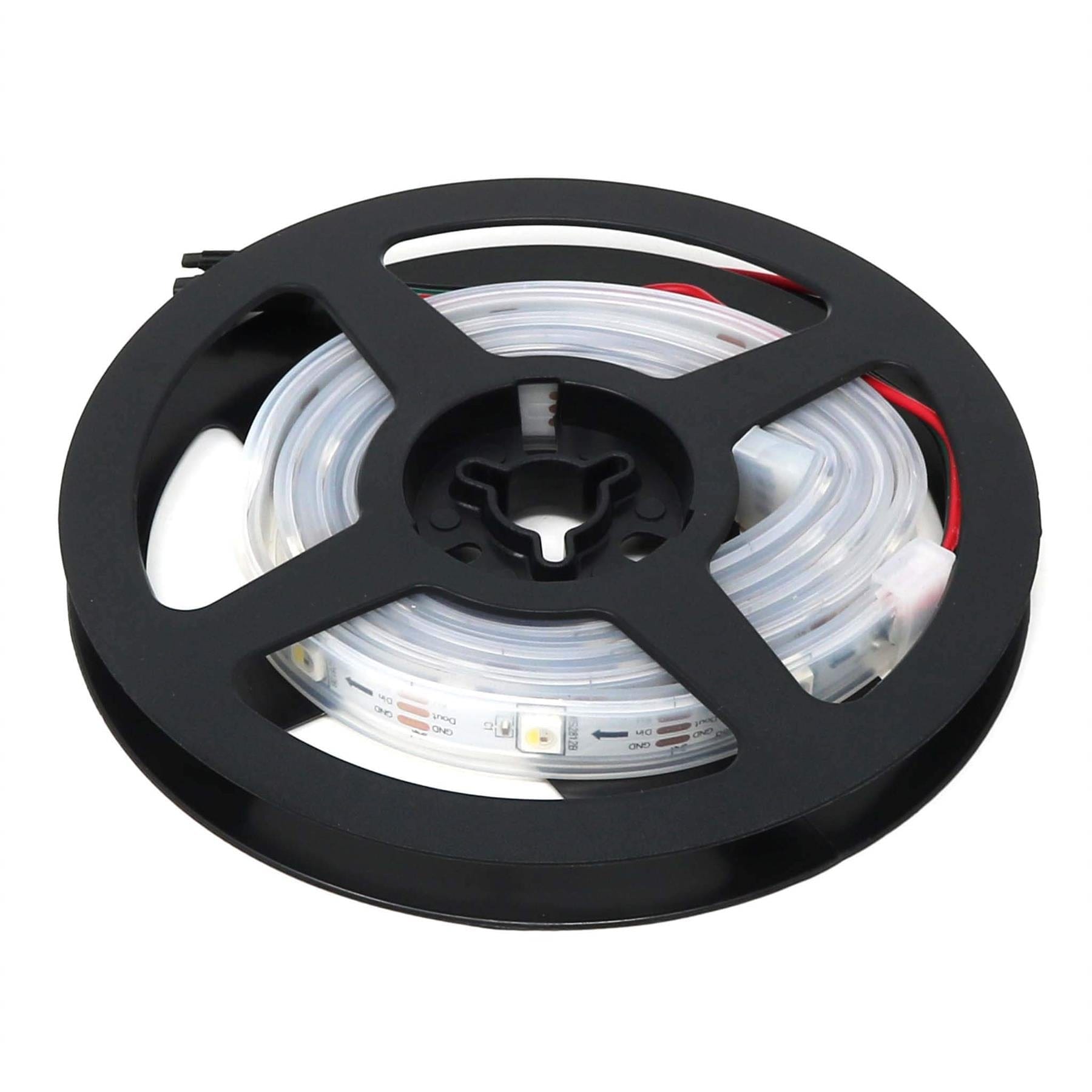 Flexible RGBW LED Strip (NeoPixel/WS2812/SK6812 compatible) - 30 LED/Metre - The Pi Hut