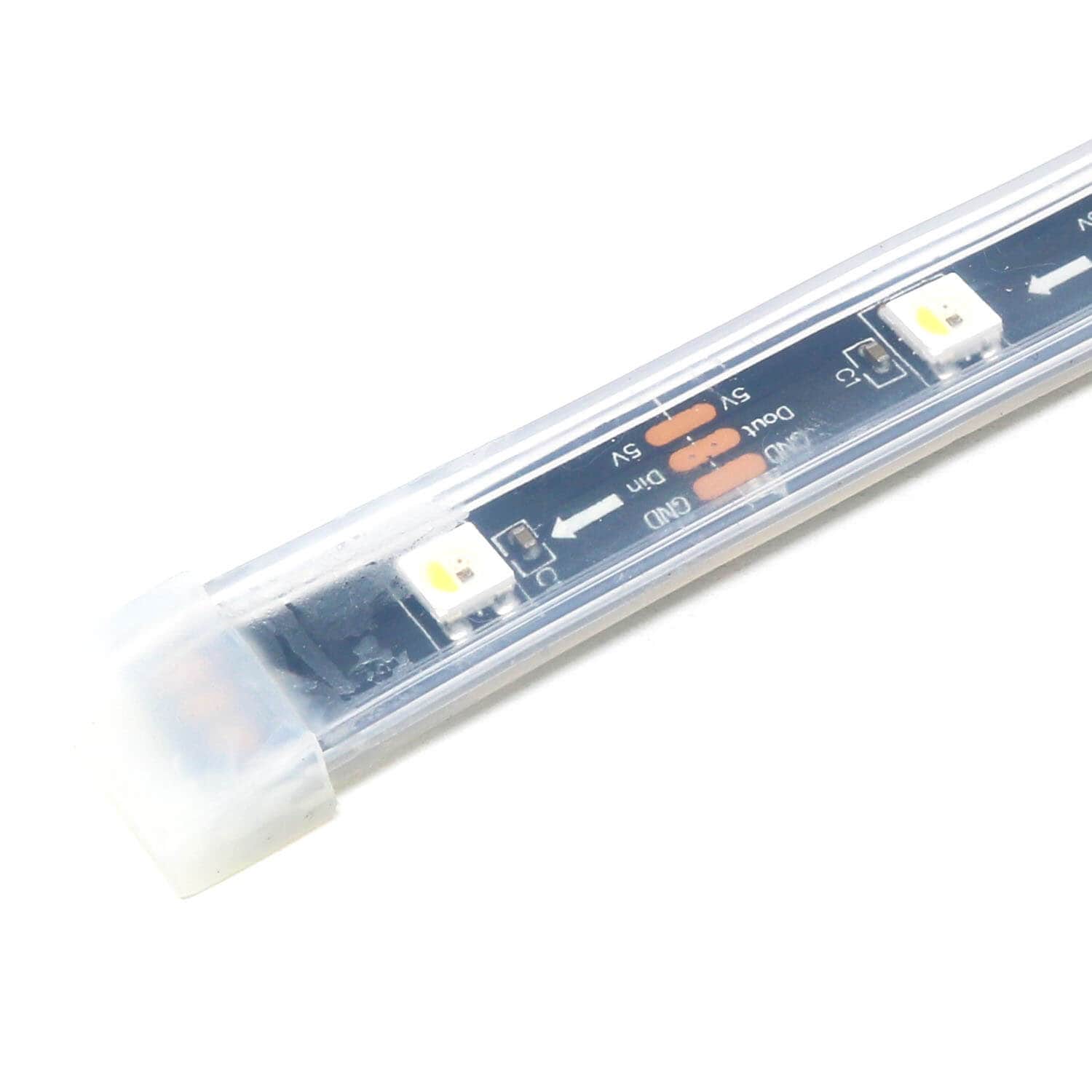 Flexible RGBW LED Strip (NeoPixel/WS2812/SK6812 compatible) - 30 LED/Metre - The Pi Hut