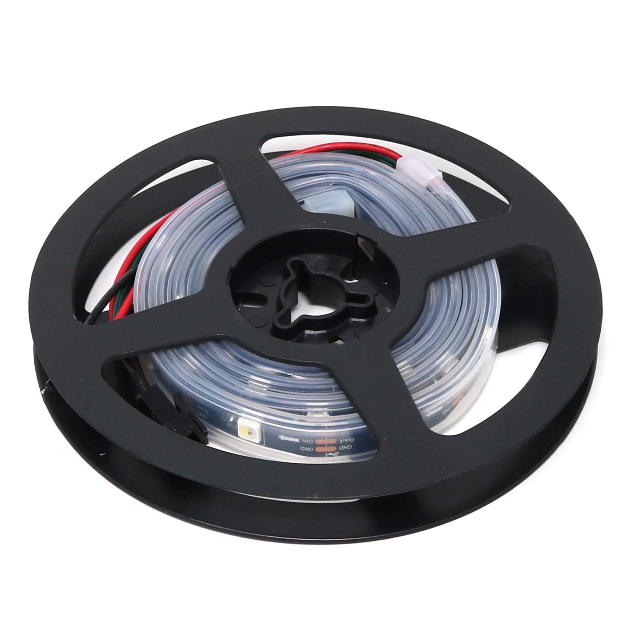 Flexible RGBW LED Strip (NeoPixel/WS2812/SK6812 compatible) - 30 LED/Metre - The Pi Hut