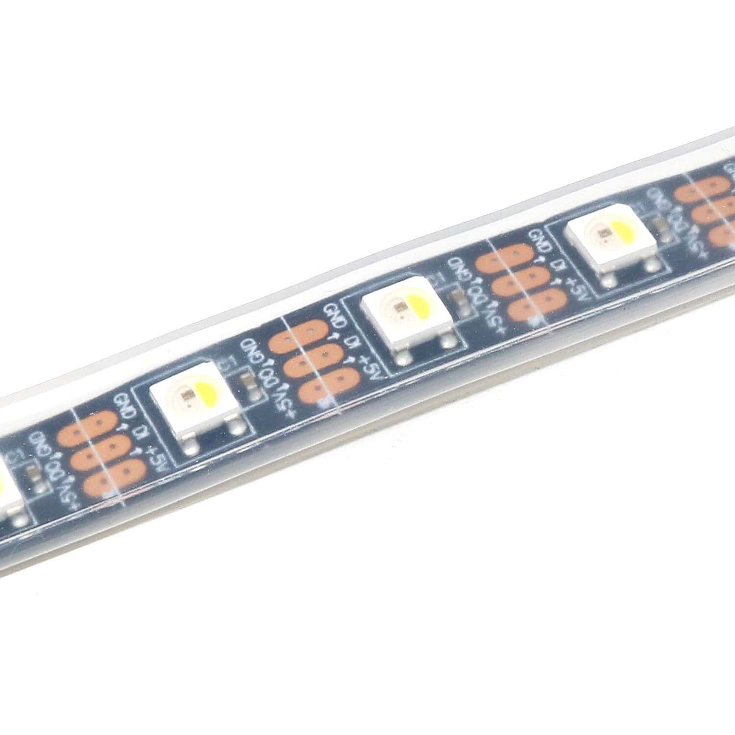 Flexible RGBW LED Strip (NeoPixel/WS2812/SK6812 compatible) - 60 LED/Metre - The Pi Hut