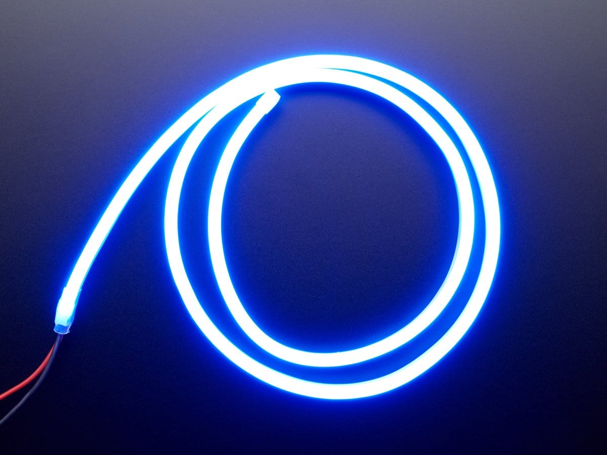 Flexible Silicone Neon-Like LED Strip - 1 Meter - The Pi Hut